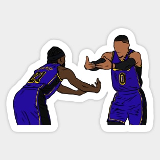 Russ & Pat Bev Rock The Baby And Put It To Sleep Sticker